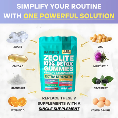 Bambi's - Kids Detox & Multivitamin Gummies